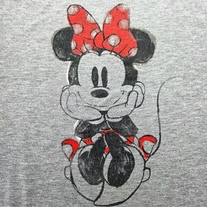 Vintage-Style Disney Minnie Mouse Graphic T-Shirt - Women